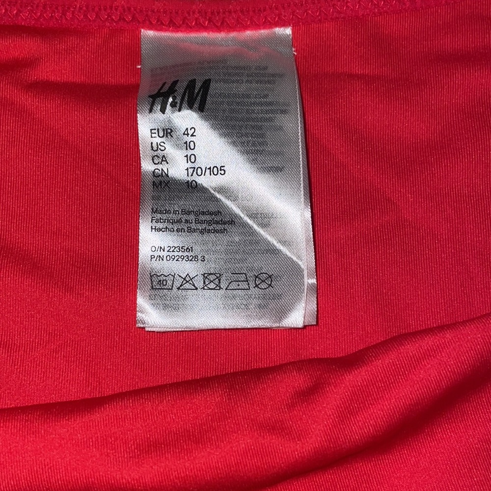 H&M Red bikini bottom - Picture 2 of 3